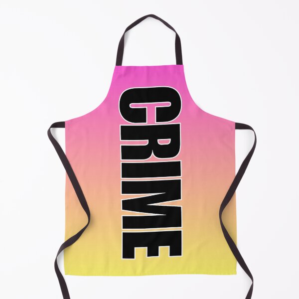 Item preview, crime graffiti pink and yellow street art funny designed and sold by Alyn8.