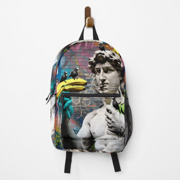 Artikelvorschau, Michelangelo Banana David farbenfrohe Banksy Street entworfen und verkauft von martin max.