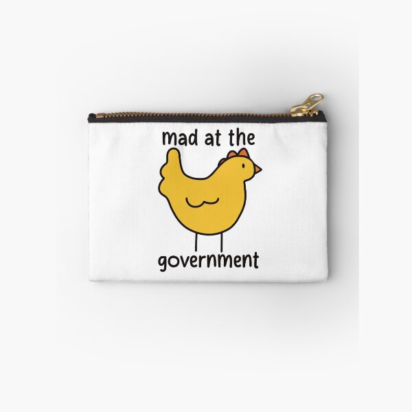 Item preview, Mad At The Government Chicken designed and sold by Skull Fern.