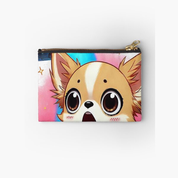 Item preview, Funny Chihuahua Selfie with UFO Cute Anime Chihuahua designed and sold by Creat-Des.