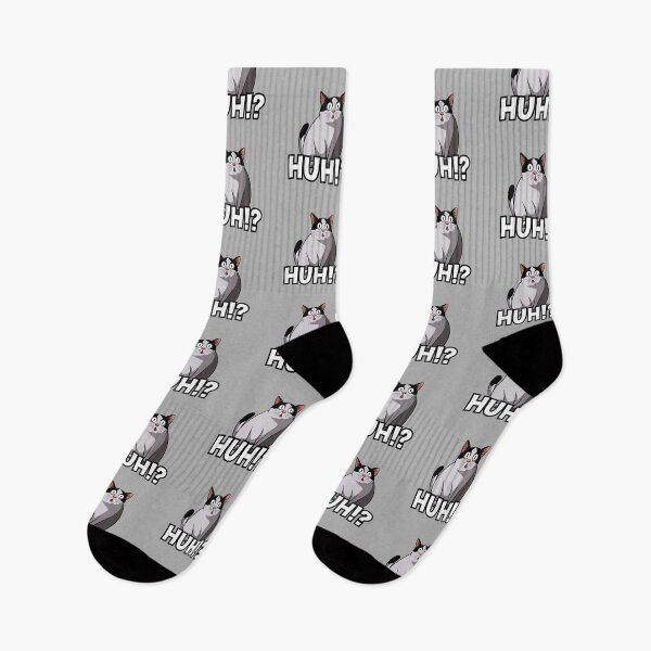 Item preview, Huh!? Funny Cat Meme Design designed and sold by MonkiFlipp.