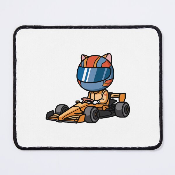 Item preview, Cat Racer in Action – Animated Racing Car designed and sold by MonkiFlipp.