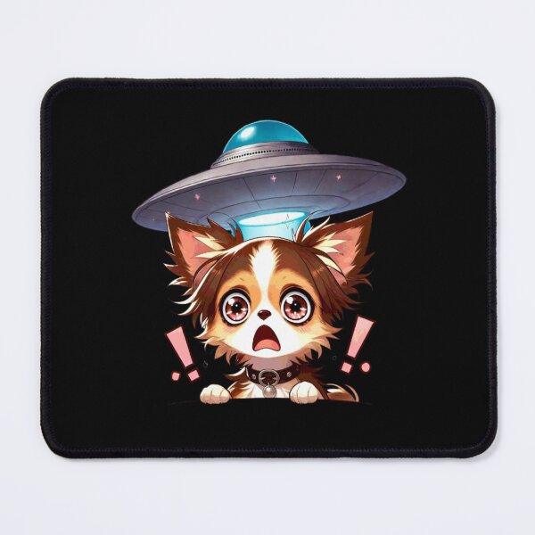 Item preview, Funny Chihuahua Selfie with UFO Cute Anime Chihuahua designed and sold by Creat-Des.