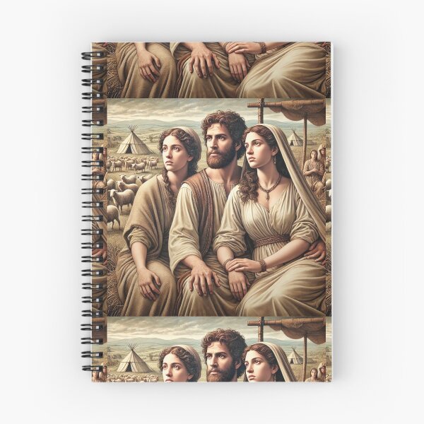 Item preview, Jacob, Leah, and Rachel: A Biblical Journey designed and sold by Meta2Physical.