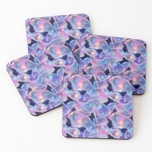 Item preview, Luminous Blobs, Modern Art in Fusion designed and sold by MidArtForge.