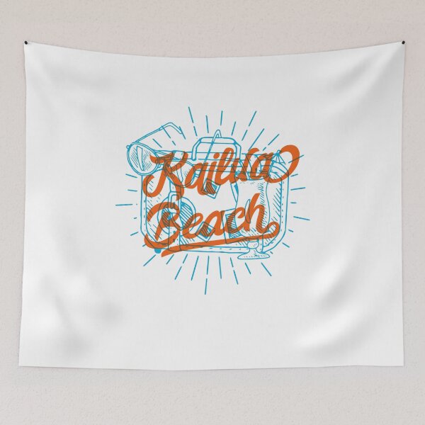 Item preview, Playa de Hawai: Kailua Beach, Oahu (v2) designed and sold by BlueRockDesigns.