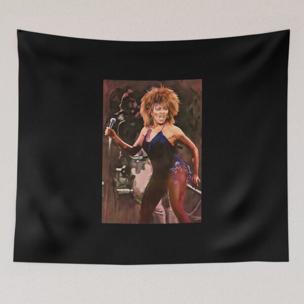 Item preview, Tina Turner the "Queen of Rock 'n' Roll" - Watercolor designed and sold by deusrex007.
