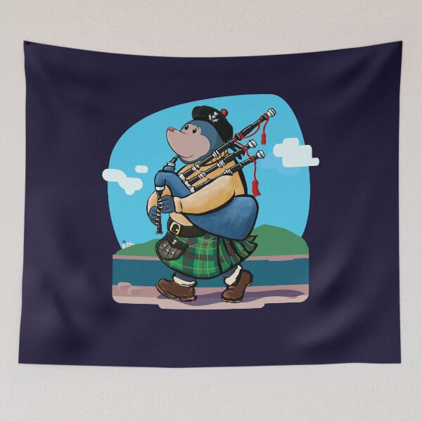 Item preview, The Mole Of Kintyre Visits Davaar Island designed and sold by brodyquixote.