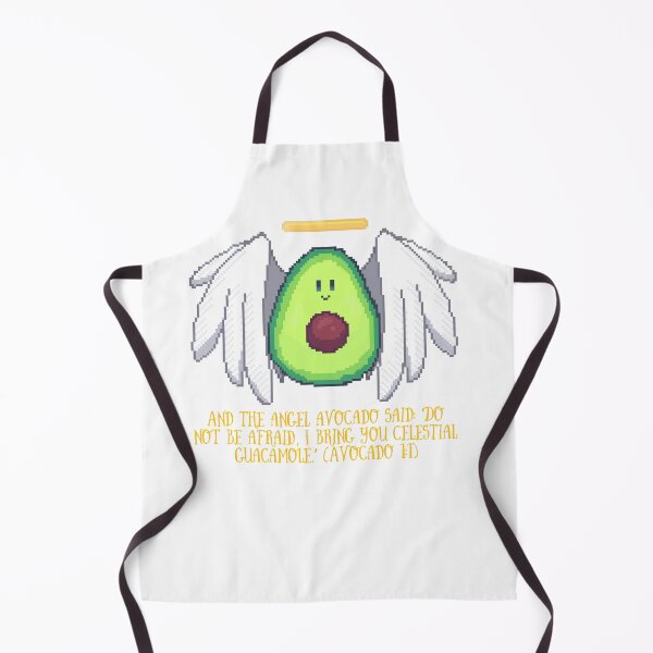 Item preview, pixel art angel avocado holy guacamole celestial designed and sold by ZerpaGiovanna.
