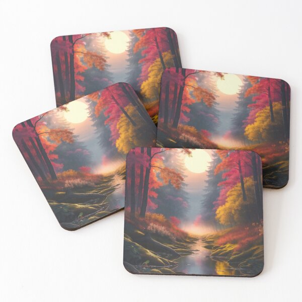 Item preview, Autumn Forest Atmosphere  designed and sold by DeeCeeFashion.