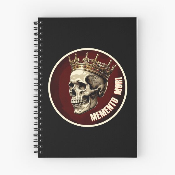 Item preview, memento mori, death, skull, king, skull king, tactical patch, military patch, military, dead, die designed and sold by SavageLegion.