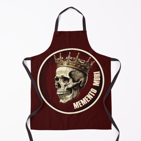 Item preview, memento mori, death, skull, king, skull king, tactical patch, military patch, military, dead, die designed and sold by SavageLegion.