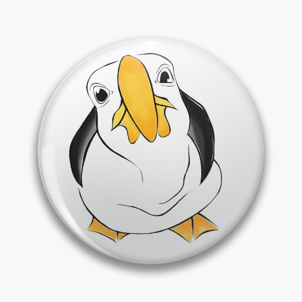 Item preview, Angry seagull designed and sold by SuzSketches.