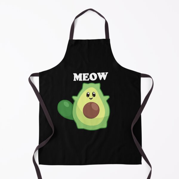 Item preview, kawaii avocado cat perfect for vegans and vegetarians designed and sold by ZerpaGiovanna.
