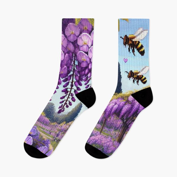 Item preview, Pixelated garden theme designed and sold by Sugar Wisdom .