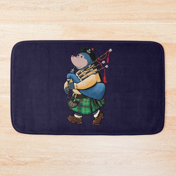 Item preview, Bagpipe Playing Mole Of Kintyre designed and sold by brodyquixote.