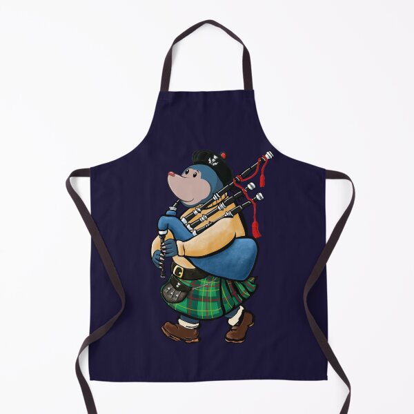 Item preview, Bagpipe Playing Mole Of Kintyre designed and sold by brodyquixote.