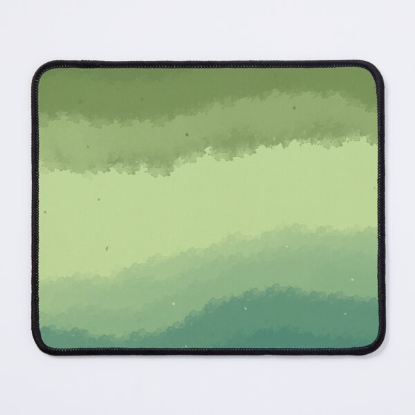 Item preview, Green Fade - Fuzzy Watercolor Ombre Gradient		 designed and sold by PreciousMotifs.