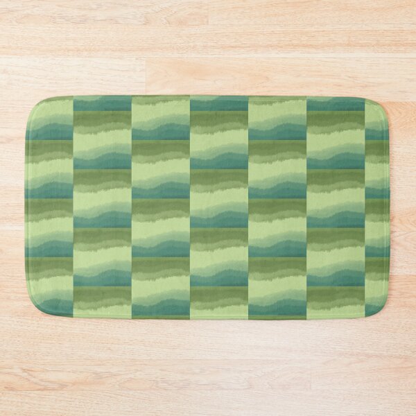 Item preview, Green Fade - Fuzzy Watercolor Ombre Gradient		 designed and sold by PreciousMotifs.