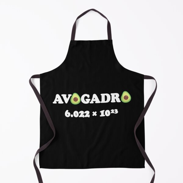Item preview, Avocado avogadro's number text design designed and sold by ZerpaGiovanna.