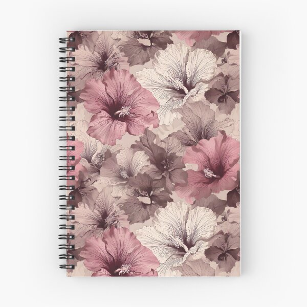 Item preview, Hibiscus flowers in watercolor colorful pastel color designed and sold by Designbes.