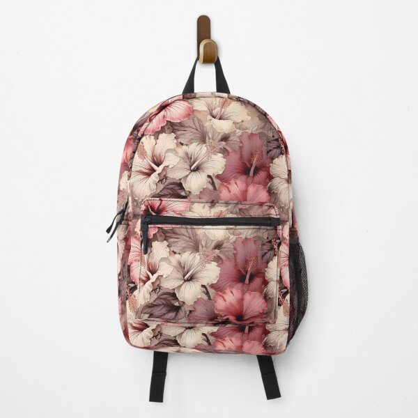 Item preview, Hibiscus flowers in watercolor colorful pastel color designed and sold by Designbes.