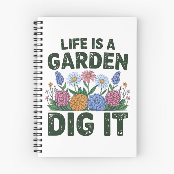 Item preview, Retro Life Is A Garden Dig It Gardener Gifts Gardening designed and sold by luannsemmsobre.