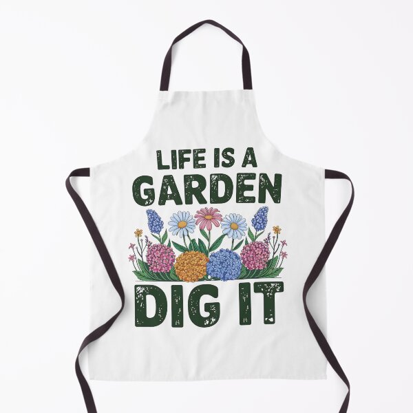 Item preview, Retro Life Is A Garden Dig It Gardener Gifts Gardening designed and sold by luannsemmsobre.