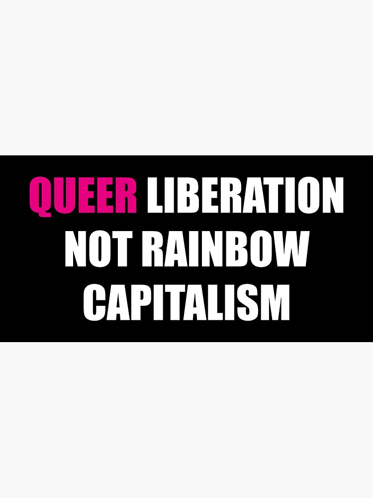 Liberación queer no capitalismo del arco iris de dru1138
