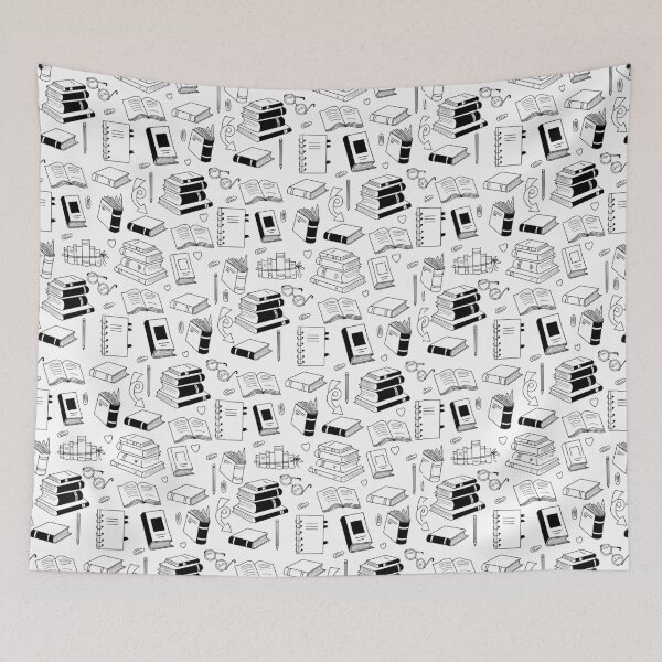 Item preview, Book lovers pattern designed and sold by Kuotica.
