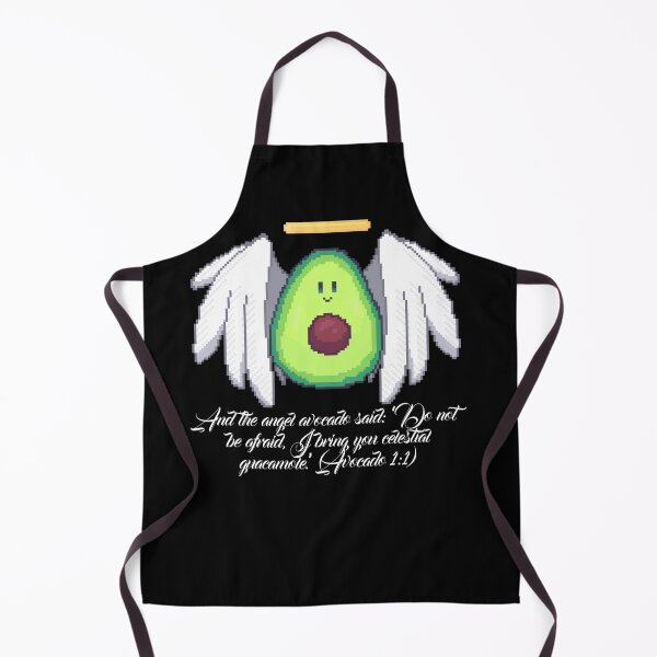 Item preview, pixel art angel avocado holy guacamole celestial designed and sold by ZerpaGiovanna.