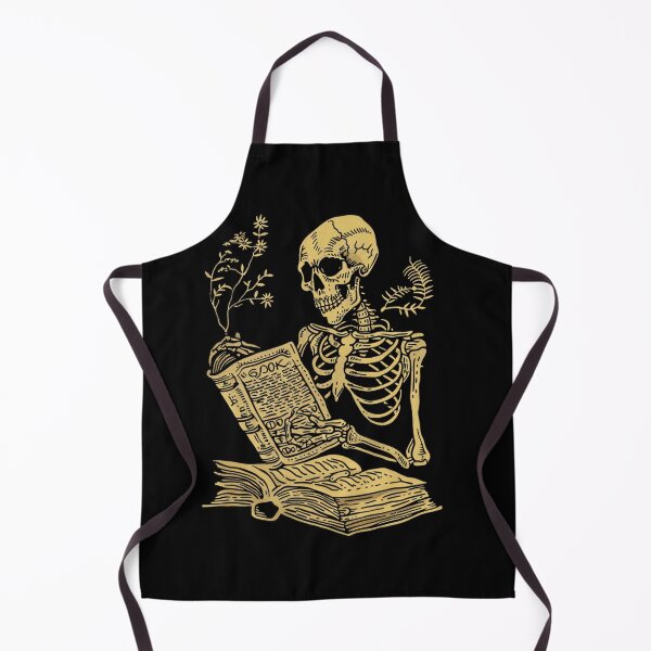 Item preview, Golden Skeleton Scholar - Vintage Macabre Art designed and sold by Aredbox.