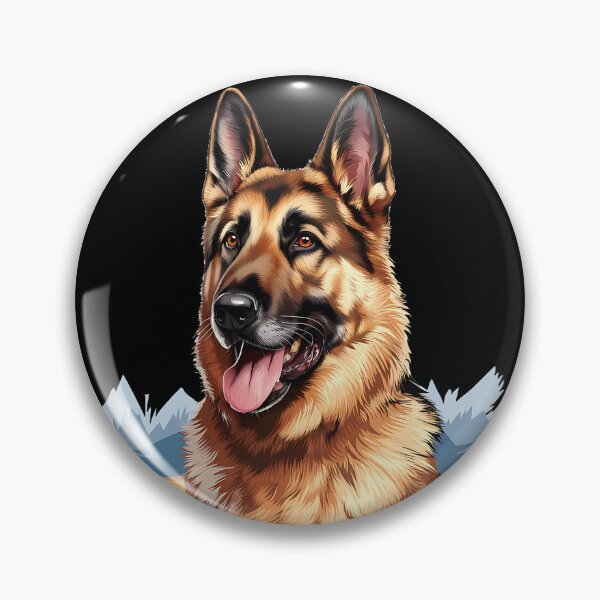 Item preview, Shepherd Strong, German Shepherd Dog designed and sold by GeeksLoveDogs.