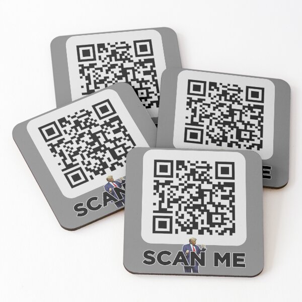 Item preview, Donald Trump QR Code designed and sold by SMStore.