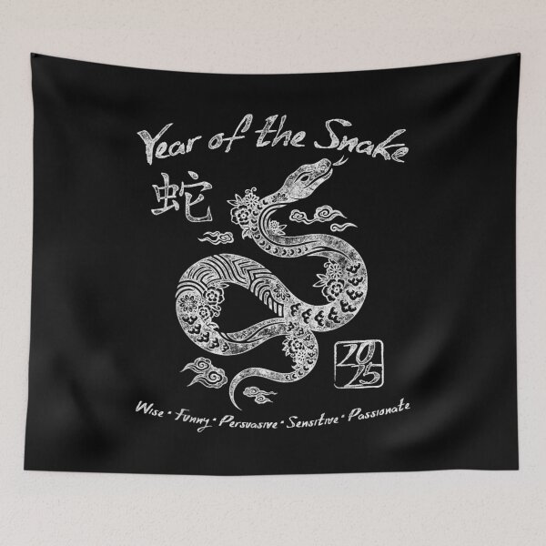 Item preview, YEAR OF THE SNAKE CHINESSE NEW YEAR 2025 designed and sold by BASKF.