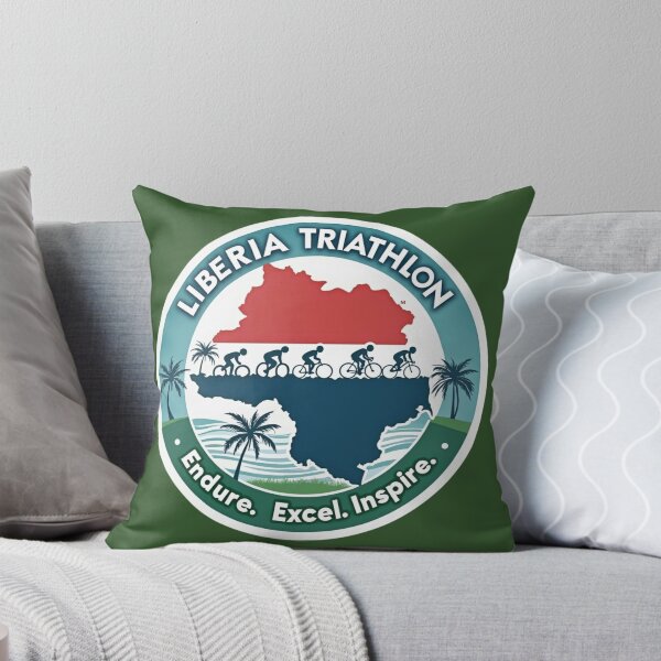 Item preview, Liberia Triathlon Champion – Motivational Fitness Gear designed and sold by Triathlongram.