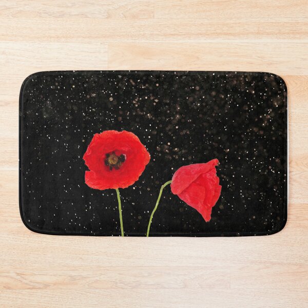 Item preview, Poppies on Vibrant Night Sky Background designed and sold by Our Bible Journey.