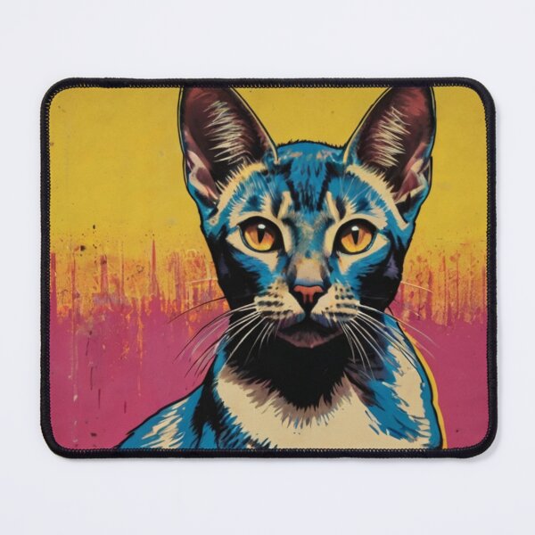Item preview, Street Art Cats - Abyssinian designed and sold by Skyeleigh and Spideough.