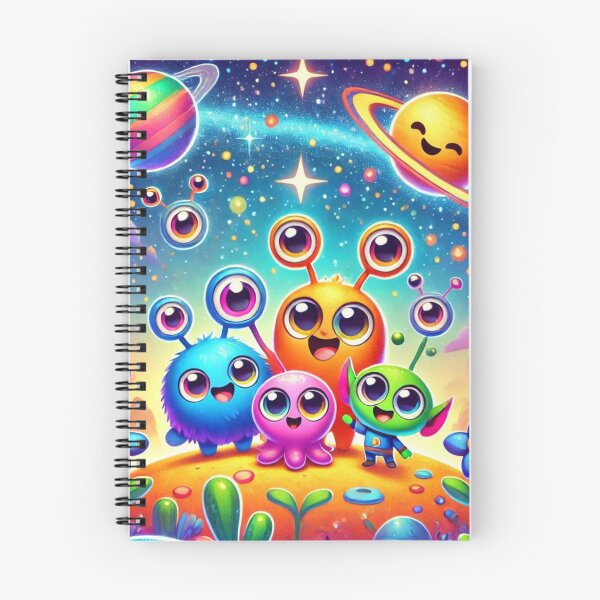 Item preview, Big eye aliens designed and sold by WyckedLynn.