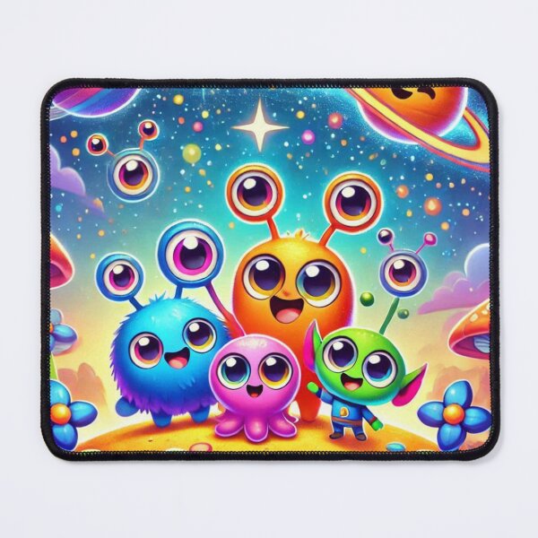 Item preview, Big eye aliens designed and sold by WyckedLynn.