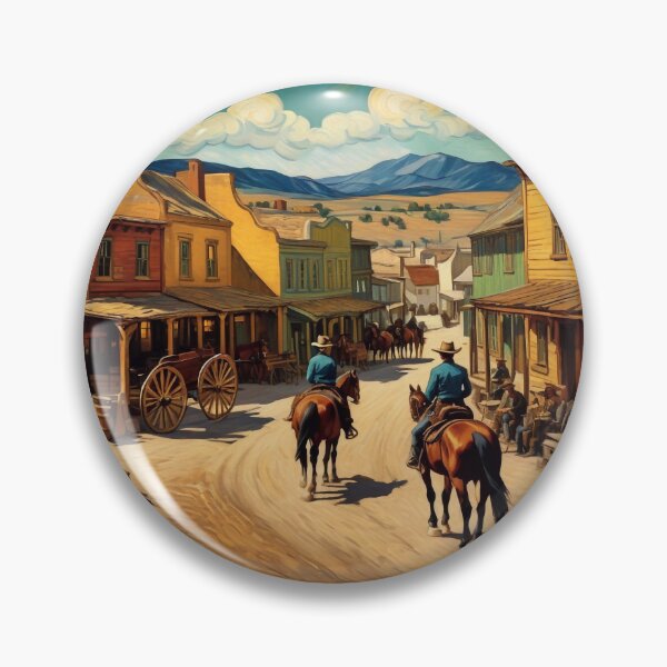 Item preview, Old Western Town designed and sold by M-Y-A-R-T-.