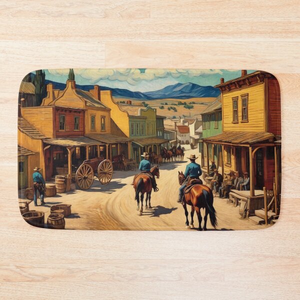 Item preview, Old Western Town designed and sold by M-Y-A-R-T-.