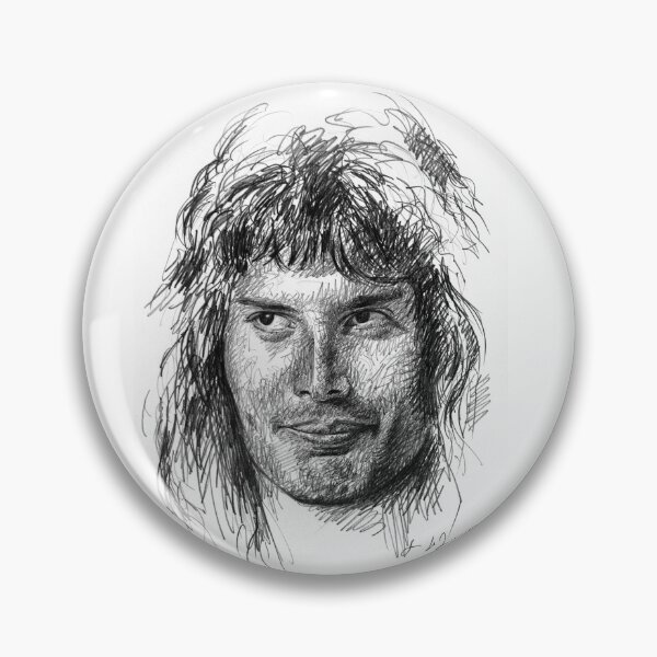 Item preview, Freddie Mercury sketch n4 designed and sold by Dario Lo Iacono Artista.