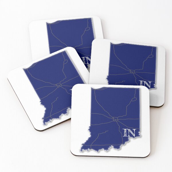 Item preview, Indiana Interstates [Navy] designed and sold by PhilbonianDezin.