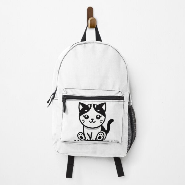 Item preview, Little black and white cat -2 designed and sold by Sen-Design.