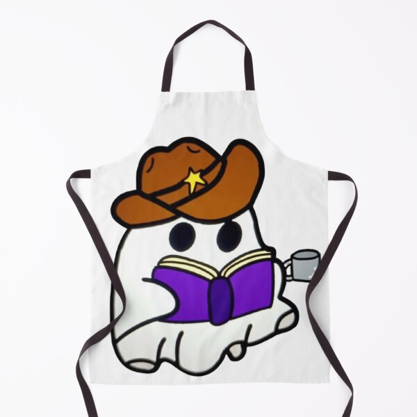 Item preview, cowboy reading ghost designed and sold by HaileyHhudson.