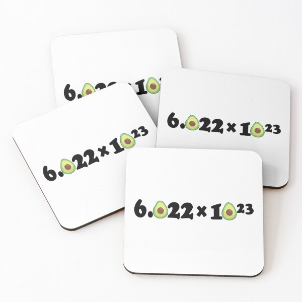 Item preview, Avocado avogadro's number  designed and sold by ZerpaGiovanna.