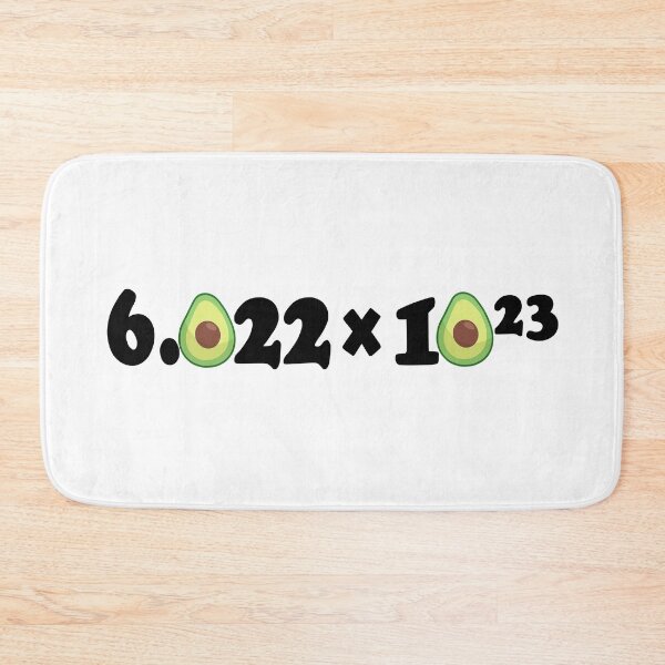 Item preview, Avocado avogadro's number  designed and sold by ZerpaGiovanna.