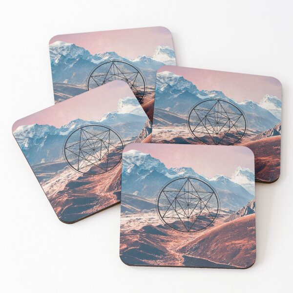 Item preview, Wild feminine geometric design with mountains  designed and sold by 2BeSam.