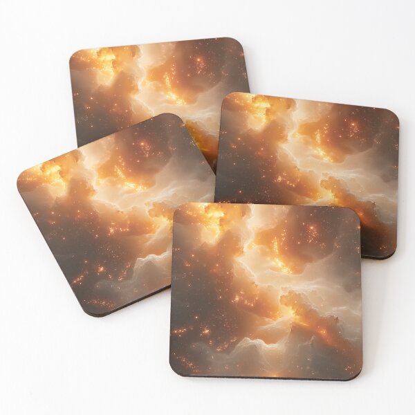 Item preview, A design of a breathtaking view of a glowing cosmic nebula. designed and sold by HEMRO.
